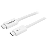 CABLE 2M THUNDERBOLT 3 WHITE