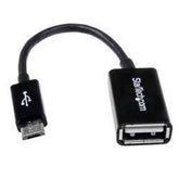 CABLE 12CM MICRO USB TO USB OTG