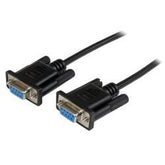 CABLE 2M NULO MODEM DB9 FEMALE