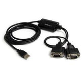 CABLE 1 8M USB 2 PUERTOS SERIE