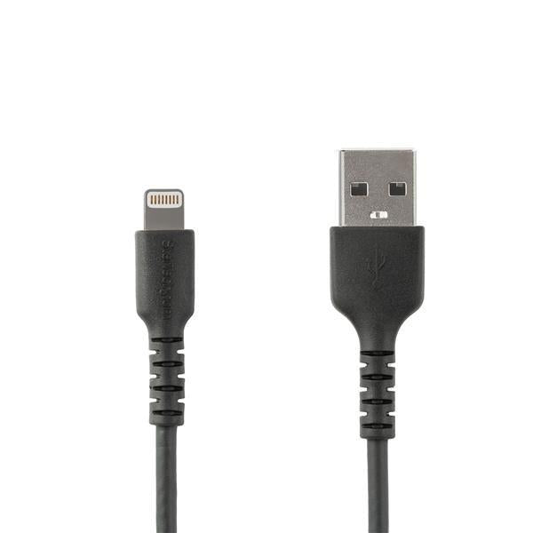 CABLE 2M LIGHTNING MFI BLACK
