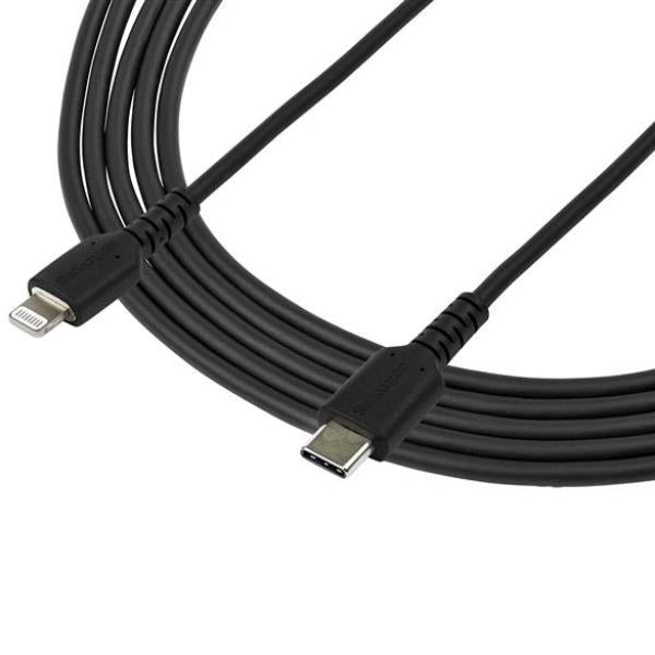 CABLE 2M USBC LIGHTNING BLACK