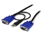 CABLE KVM 4 5M VGA USB HD15