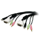 CABLE KVM 4 EN 1 DE 1 8M CON DVI US