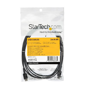 STARTECH CABLE USB-C 2M BLACK