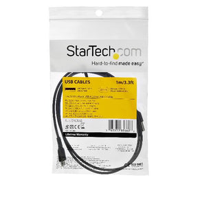 STARTECH CABLE USB-C 1M BLACK