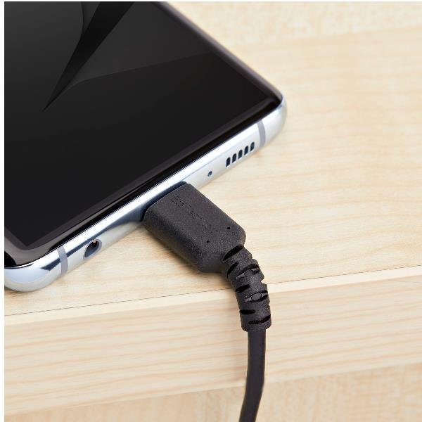 CABLE 1M USB-A TO USB-C BLACK