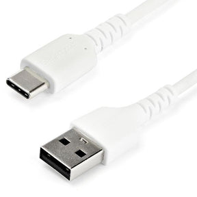 CABLE 1M USB-A TO USB-C WHITE