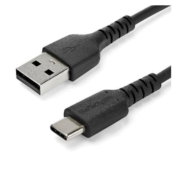 CABLE 2M USB-A TO USB-C BLACK