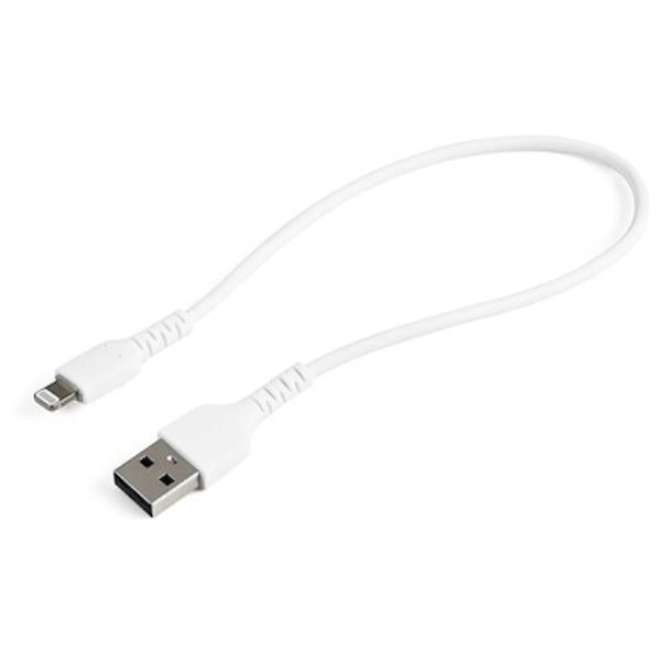 CABLE 30CM LIGHTNING WHITE