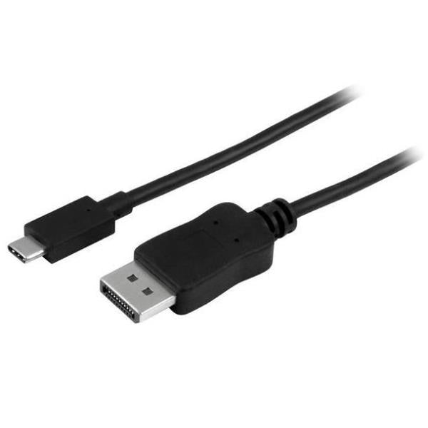 CABLE 3M USB-C A DP 4K BLACK