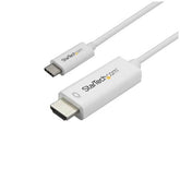 CABLE 2M USB-C HDMI 4K BLANCO