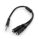 CABLE MINIJACK 4P A 2X H 3 PIN