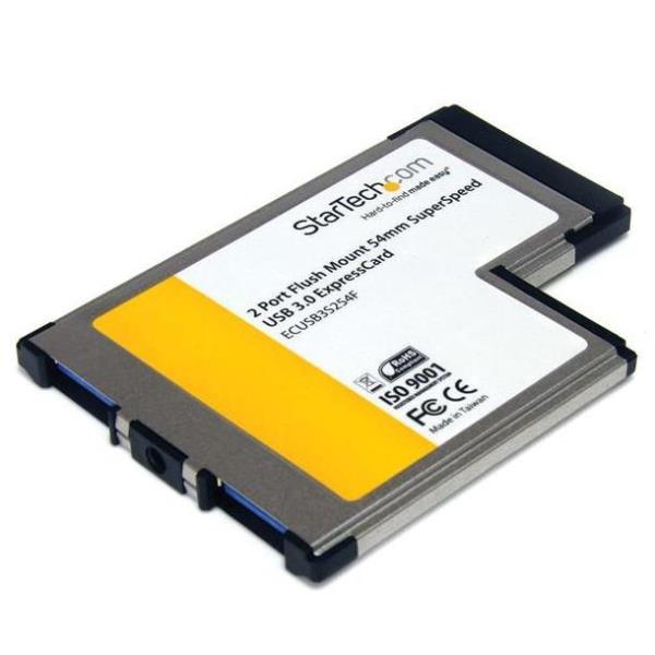 EXPRESSCARD54 2X USB 3.0 UASP
