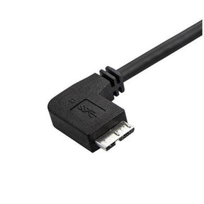 CABLE 1M MICRO USB 3.0 ACODADO