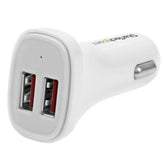 2XUSB WHITE CHARGE CHARGER