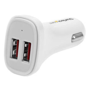 2XUSB WHITE CHARGE CHARGER