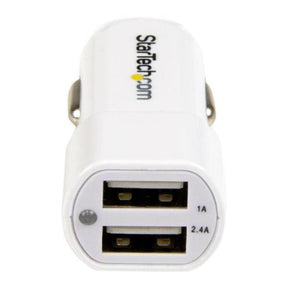 CARGADOR 2X USB WHITE