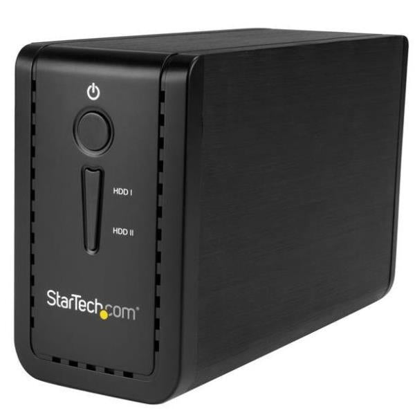 CAJA USB 3.1 2 BAHIAS SATA 3.5