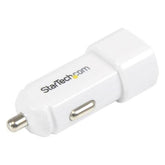 CARGADOR 2X USB WHITE