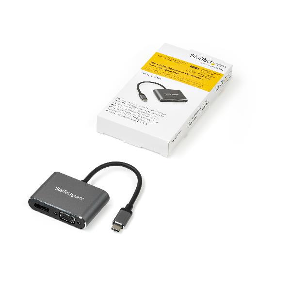 USB-C TO DP Y VGA ADAPTER