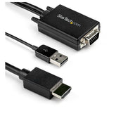 CABLE VGA TO HDMI - AUDIO USB