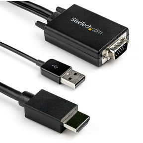 CABLE VGA TO HDMI - AUDIO USB