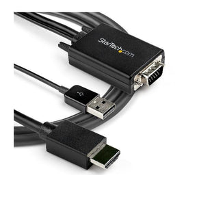 CABLE VGA TO HDMI - AUDIO USB
