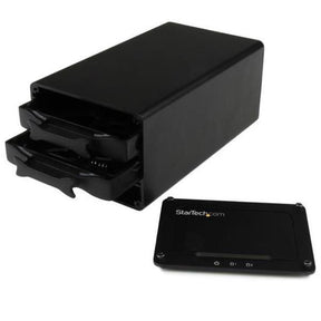 CAJA USB 3.1 2 BAHIAS SATA 2 5
