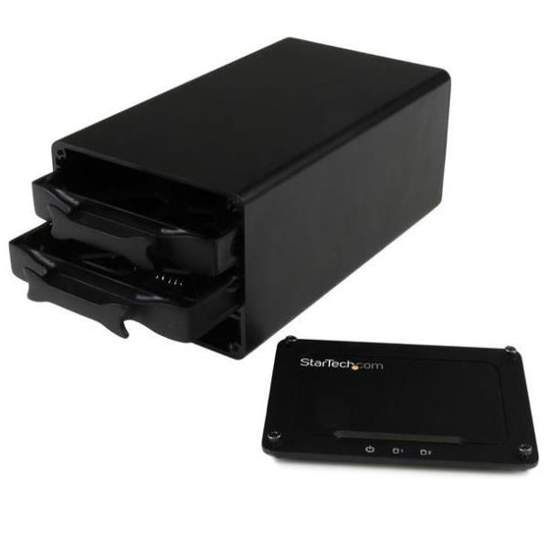 CAJA USB 3.1 2 BAHIAS SATA 2 5