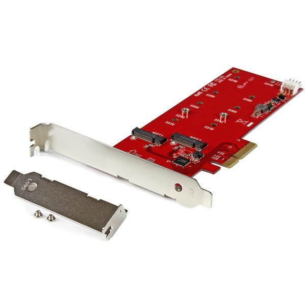 TARJETA M.2 PCI-E PARA 2 SSD