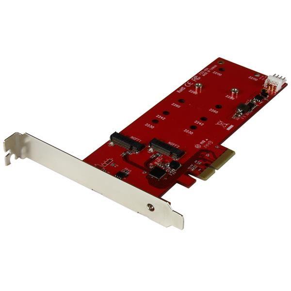 M.2 PCI-E CARD FOR 2 SSDs