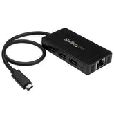 HUB USB 3.0 3 PUERTOS USBC RED