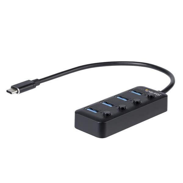 HUB USB TIPO C 4 PUERTOS USB-A