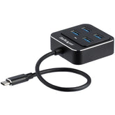 4 PUERTOS USB A USB-C HUB