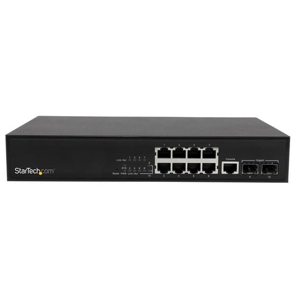 SWITCH 10 PUERTOS L2 CON 2 SFP