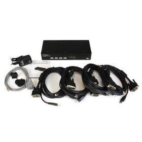 SWITCH KVM 4 PUERTOS DVI DDM
