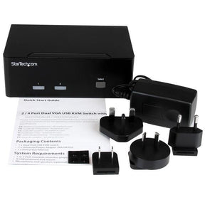 SWITCH KVM 2X VGA DOUBLES USB