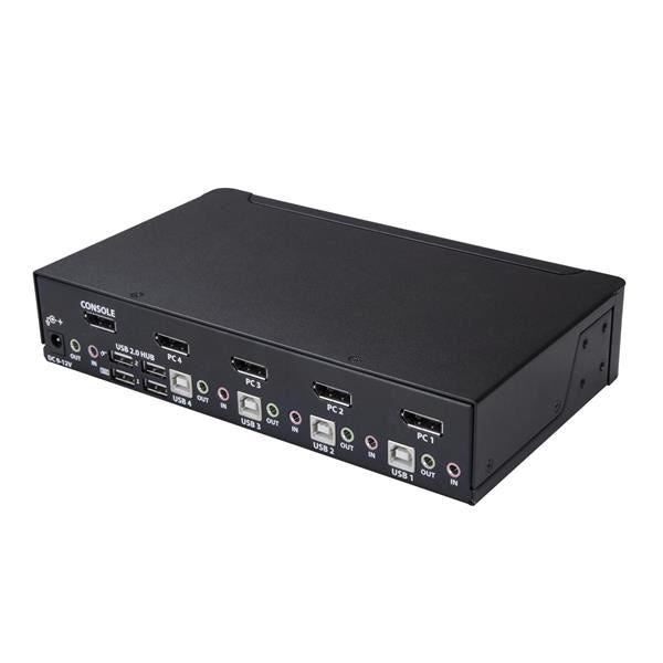 SWITCH KVM 4X DISPLAYPORT 4K