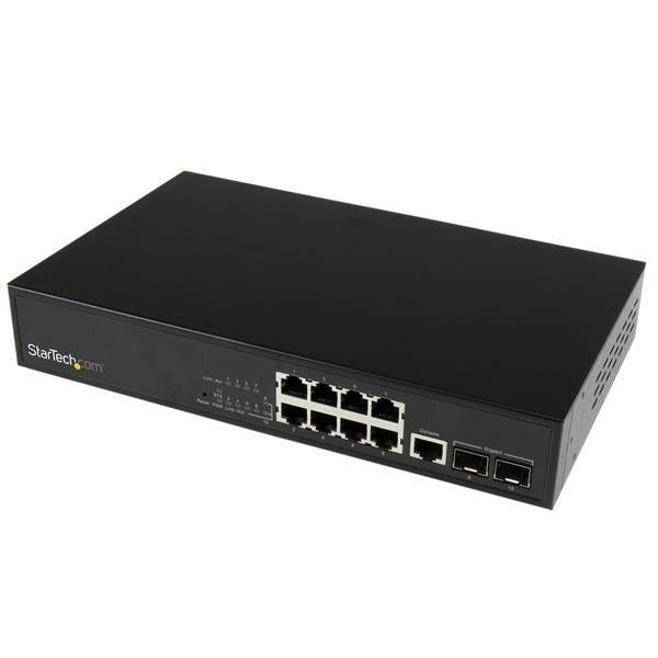 SWITCH 10 PUERTOS L2 CON 2 SFP