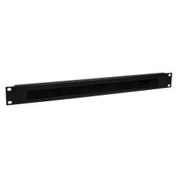 PANEL PASACABLES DE CEPILLO 1U