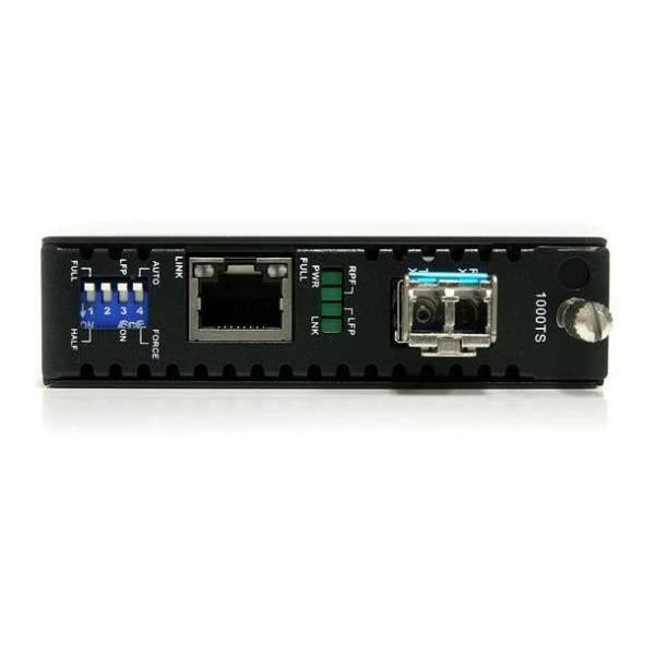 CONVERTIDOR MEDIO RJ45 FIBRA ST