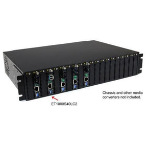 MEDIUM CONVERTER RJ45 FIBER ST