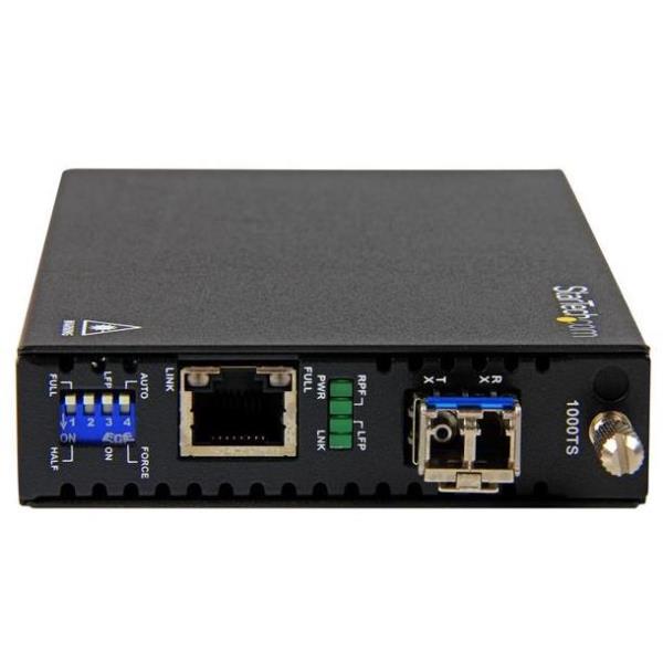 CONVERTIDOR MEDIO A FIBRA LC