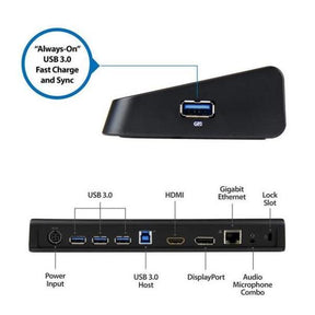 DOCK STATION USB 3.0 DP HDMI