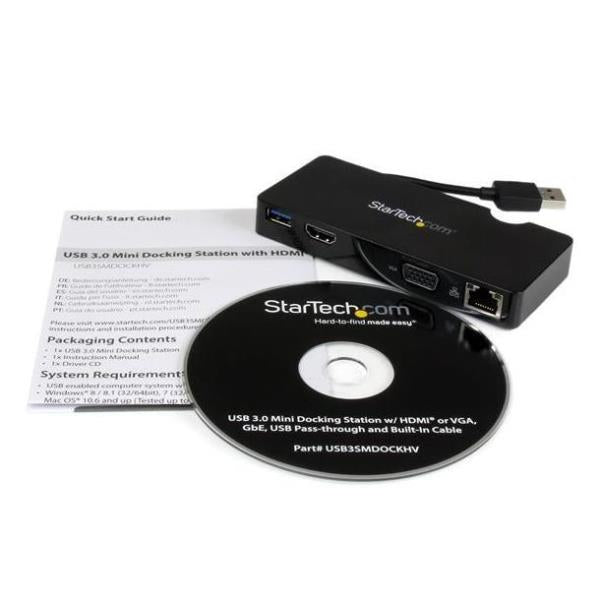 DOCK STATION USB 3.0 HDMI VGA