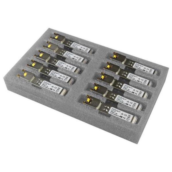 PAQUETE 10 MODULOS SFP RJ45