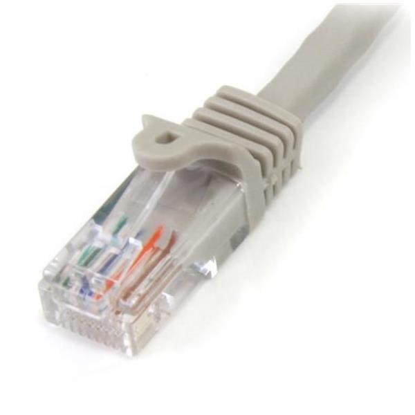 CABLE 2M GRIS CAT5E RJ45