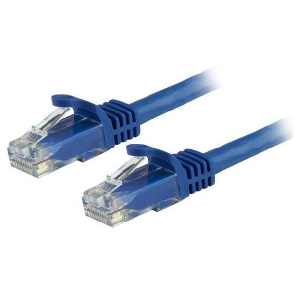 ETHERNET ROJO SNAGLESS SIN ENGANCHE (N6PATC50CMBL)