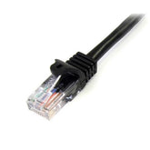 CABLE 2M NEGRO CAT5E RJ45
